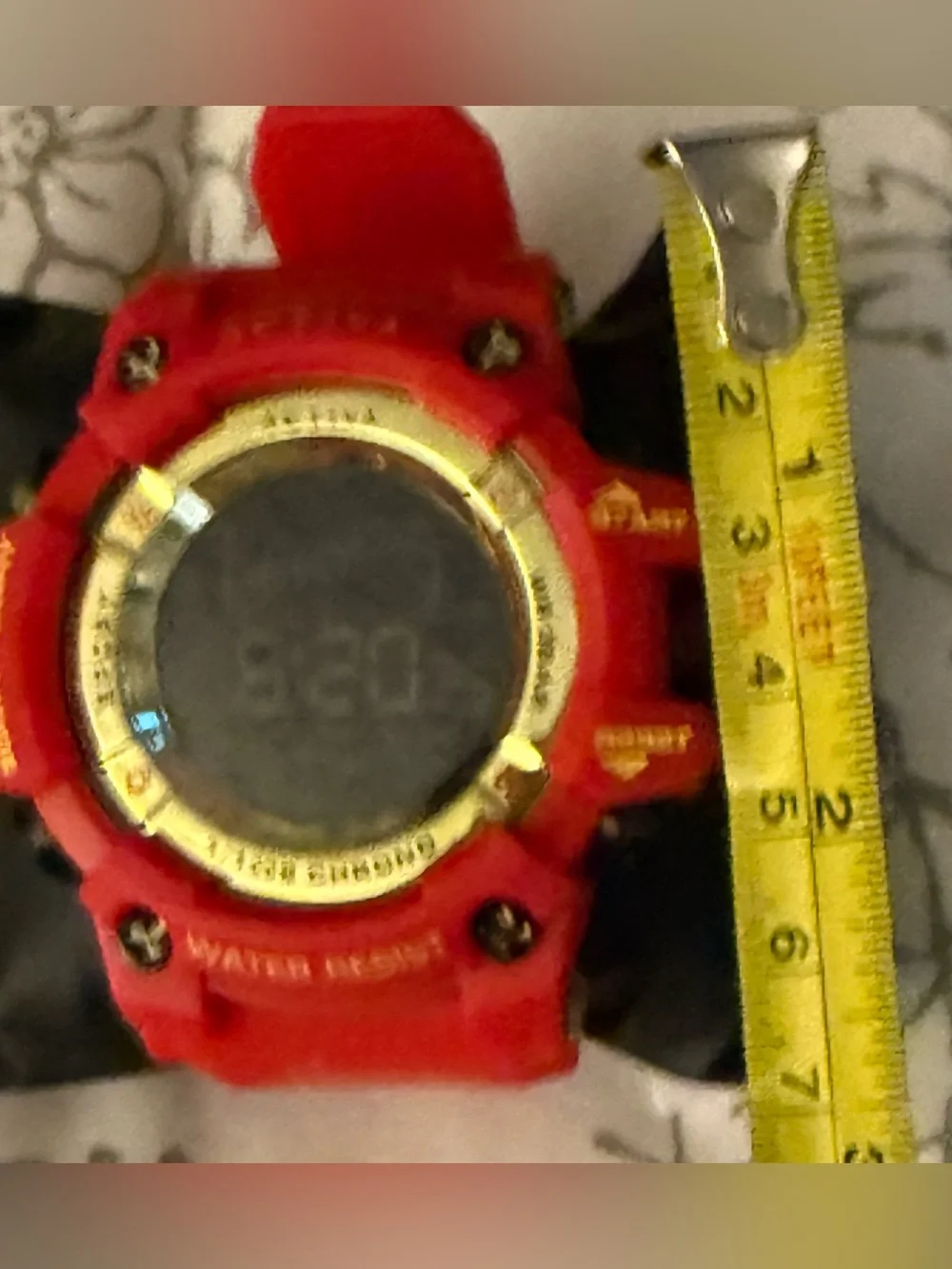 Ativa Red and Gold Digital Sport Watch